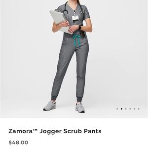 FIGS Zamora Jogger Scrub Pant M/P Graphite